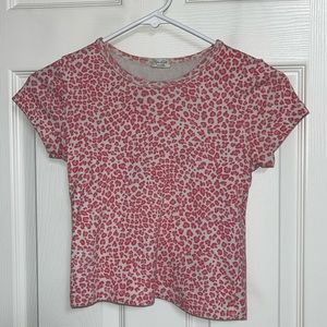 Brandy Melville cheeta top